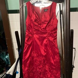 Adrianna Papell new dress color red women size 12